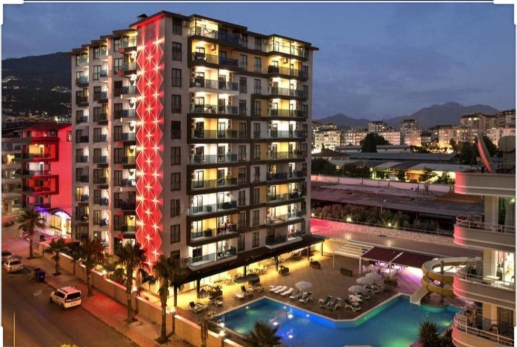 Granada City Alanya Luxury Appartment 800М От Пляжа Клеопатра Exterior foto